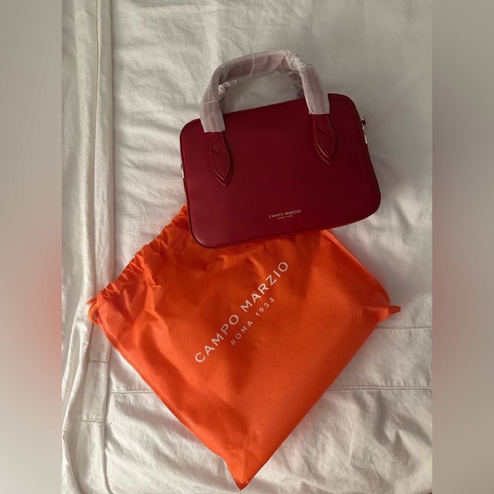 Campo Marzio Roma Red Mini Handbag
